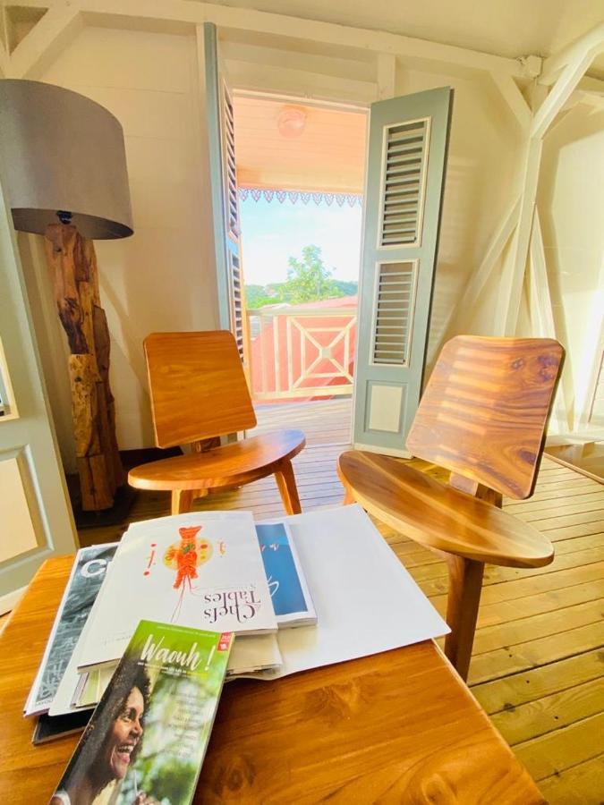 Habitation Baliache - Maison Creole Avec Jardin Privatif, Plage A 200M Deshaies Εξωτερικό φωτογραφία