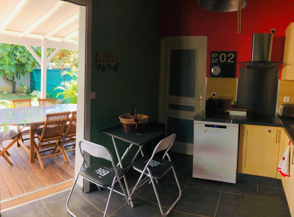 Habitation Baliache - Maison Creole Avec Jardin Privatif, Plage A 200M Deshaies Εξωτερικό φωτογραφία